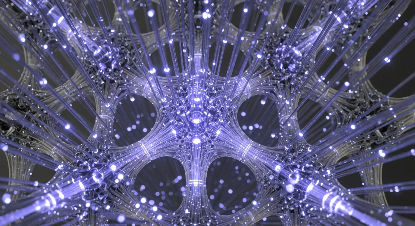 Crystal Network Patterns Aetheric Sciences — Particle Control Division